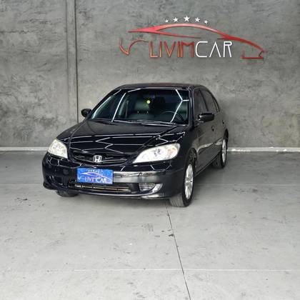 HONDA CIVIC 1.7 LX 16V GASOLINA 4P AUTOMÁTICO HONDA CIVIC 1.7 LX 16V GASOLINA 4P AUTOMÁTICO
